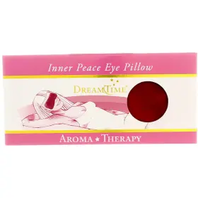 Dreamtime 609079080151 Aromatherapy Inner Peace Eye Pillow Cranberry