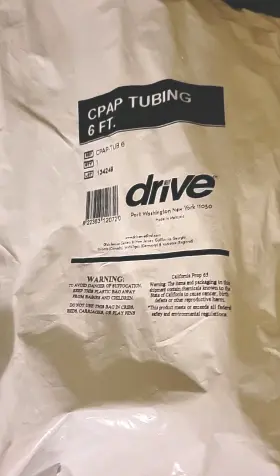 Drive 822383120720 Universal Cpap Tubing 6ft New Cpap-tub 6