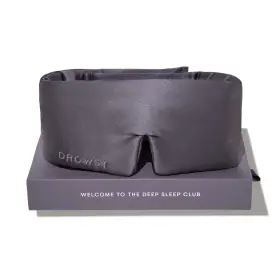 Drowsy 060674630229 Silk Sleep Mask. Face-hugging Padded Cocoon For Luxury In