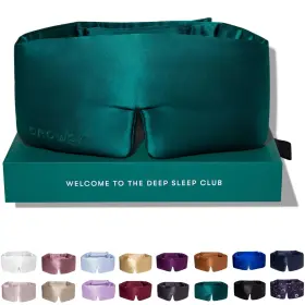 Drowsy 060674630397 Silk Sleep Mask - Face-hugging Padded Cocoon For Luxury In Tota