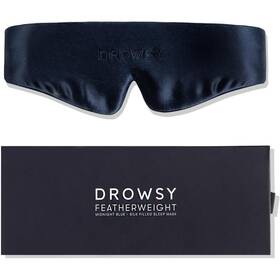 Drowsy 060674630960 Featherweight Silk Sleep Mask Luxury Blackout Eye For Sleepi