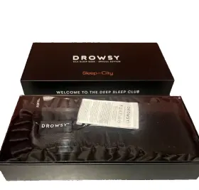 Drowsy 060674631189 Sleep Mask Silk Special Edition And The City New In Box