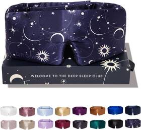 Drowsy 726084642584 Silk Sleep Mask - Face-hugging Padded Cocoon For Luxury In Total D