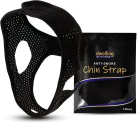 Dwelling With Pride 445014350377 Anti Snore Chin Strap - Anti-dry Mouth For Cpap Users Stop Noise
