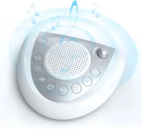 E-commerce Co.ltd 445001680685 White Noise Sound Machine For Sleeping Baby Kid Adult Office Privacy With 24 Soo