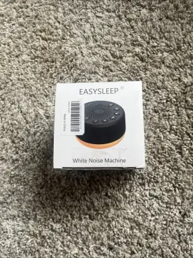 X0045tvyxz Easy Sleep Sound Machine Easysleep White Noise With Sounds Lights Volume And Time