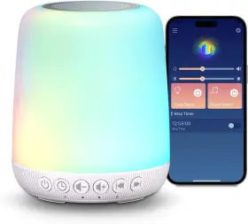 Easysleep 726084853898 White Noise Sound Machine For Sleep Portable With 30 Soothing Soun