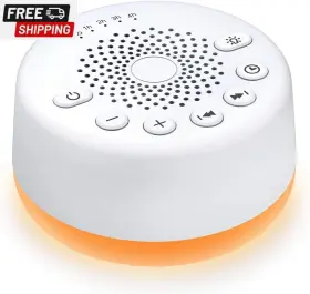 Is05 Easysleep Sound Machine White Noise With 25 Soothing Sounds And Night Li