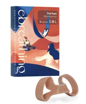 Ebreathing 800186000229 Soft Nasal Dilators For Sleeping Trial Pack - Comfortable Deviated Septum C