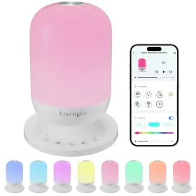 Frhhsm1-us Electight White Noise Machine Baby Sound With Night Light 34 Soothing Sleep S