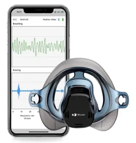 Ebm-01 Emay Sleep Breathing Monitor Factory Sealed Airflow Tracking App