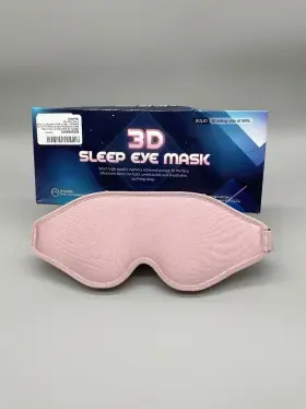 X003rbx8kt Emicute 3d Sleep Mask Contoured Memory Foam Pink Super Comfort New With Box