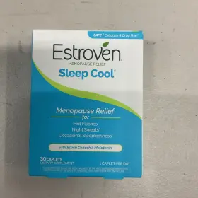 01864 Estroven Sleep Cool For Menopause Relief 30 Ct Support Supplement