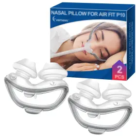 Everness 850066509722 2 Pcs Replacement Nasal Pillows For Airfit P10 Small Lighter Weight Better Seal