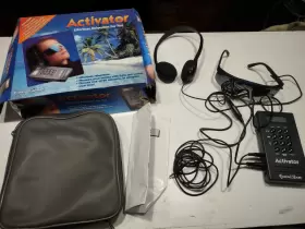 Excalibur 755482009965 Vtg Activator Effortless Relaxation Machine Light Glasses And Sound Rare
