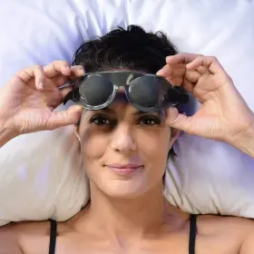 Eyeeco 893592000813 Eyeseals 4.0 Sleep Mask Black Moisturizing Eye Masks For