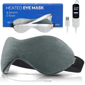 Ez-lc11 Ezona Heated Eye Mask Warm Compress For Dry Eyes Usb Electric Heat Inch