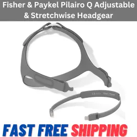 400hc328 F&p Fisher And Paykel Pilairo Q Adjustable Stretchwise Headgear