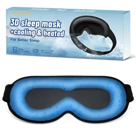 Facemoon 198715475531 3d Cooling Sleep Blackout-eye For Cold Compress Weighted Eye Sle