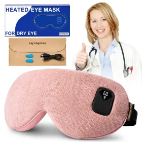 Facemoon 199284864702 Heated Eye Mask For Warm Compress Dry Eyes Blepharitis Stye Moist Ho