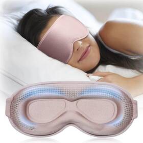 Facemoon 313034845876 3d Weighted Sleep Mask For Women 100% Light Blocking - Night Shift Nurse Essent