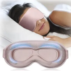 Facemoon 313034845876 3d Weighted Sleep Mask For Women 100% Light Blocking - Night Shift Nurse Essent