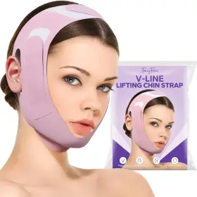 Fairyface 683125817106 Chinstrap For Sleeping V-line Lifting Mask Reusable Face