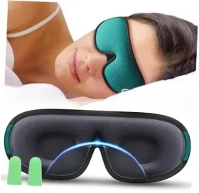 Sem01 Fbgc Cotton Sleep Mask With 3d Eye Memory Foam - Travel Sleeping For
