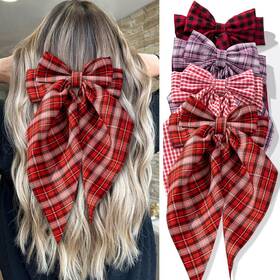 Fdbjulyy B0d2h9p32c 4pcs Hair Bows For Women Girls Bow-knot Clips