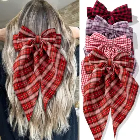 B0d2h9p32c Fdbjulyy 4pcs Hair Bows For Women Girls Bow-knot Clips