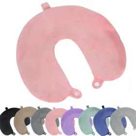 Bzt001 Feiyaumi Travel Neck Pillow Cover Case Pure Soft And Smooh Airplane Pi