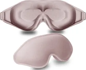 Fengxinzi 705353893957 Sleep Mask 3d Deep Contoured Eye Covers For Sleeping 99% Block Out Light