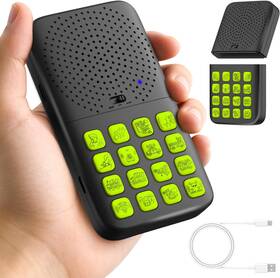 Fikami 313056981941 Rechargeable 2-in-1 Separable Magnetic Sound Effects Machine 16 Hilarious Sounds
