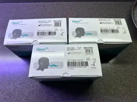 400hc526 Fisher & Paykel Opus Nasal Pillow Mask Lot Of 4 And 1 Headgear Strap Contained In Three Box