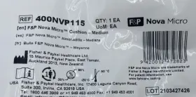 400nvp115 Fisher & Paykel And Nova Micro Cushion Replacement Medium New Factory Seal