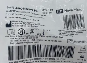400nvp116 Fisher & Paykel And Nova Micro Cushion Replacement Large New Factory Seal