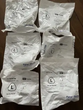 616749 Fisher & Paykel Evora Nasalcushion Seal Large Sealed. Total Of Six