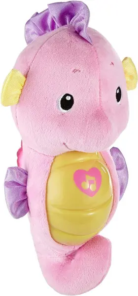 Fisher-price 889068143337 Musical Baby Toy Soothe And Glow Seahorse Plush Sound Machine