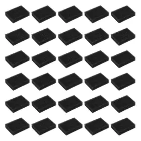 Filtersg3-30 Fixlyfido 30 Packs Disposable Filter For Cpap Kit - Foam Filters Black