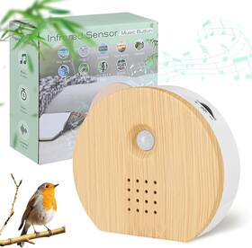 Fllvilley 445057981903 Singing Bird Box Original White Noise Nature Sound With Motion Sensor Po