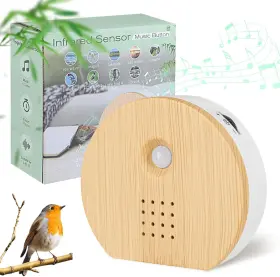 Fllvilley 445057981903 Singing Bird Box Original White Noise Nature Sound With Motion Sensor Po
