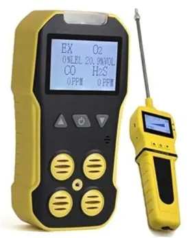 70-04bb-gh7g Forensics 4 Gas Monitor Pump Usa Nist Calibration Certificate Usb Recharge