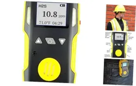 Xk-ew2j-rlzq Forensics H2s Monitor By Usa Nist Calibration And Certificate Dust &