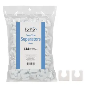 8148956 Forpro Professional Collection Sole Toe Separators White Individual Pack Of 144
