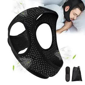 Forzacx 414802348581 Anti Snore Chin Strap - Breathable Snoring Solution Effectively R