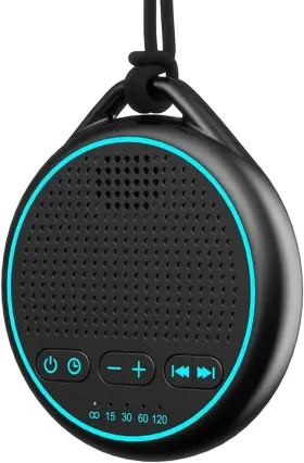Fourair 313029565574 White Noise Sound Machine With 25 Soothing Natural Sounds Rechargeable Battery P