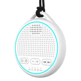 Fourair 744591975308 White Noise Sound Machine With 25 Soothing Natural Sounds Rechargeable Batter