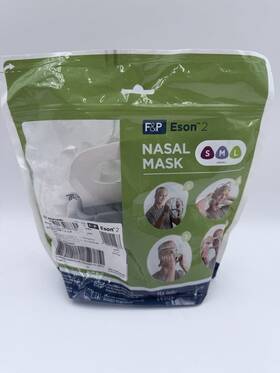 Fp Esn2ma F&p Eson2 Complete Nasal Mask Set Frame Cushion Headgear Size S M L