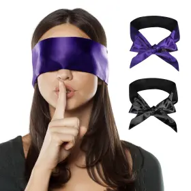 B0cdbkvcqj Freshme 2pc Satin Sleep Mask Blindfold Set Adjustable Light Block Valentine Gift