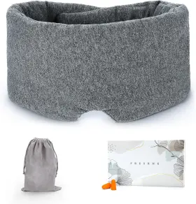 Fzac1212548-01 Freshme Cotton Eye Mask For Sleeping In Gift Box - Soft And Adjustable Extension